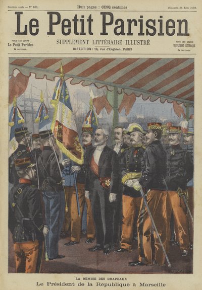 President Loubet of France Visiting Marseilles by Fortune Louis Meaulle