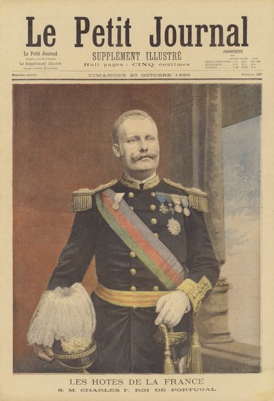 Royal Visitors to France: Carlos I, King of Portugal by Fortune Louis Meaulle