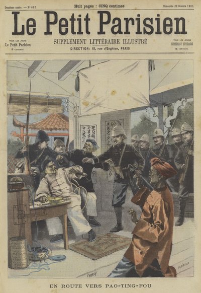 The Boxer Rebellion: On the Road to Baoding, China by Fortune Louis Meaulle