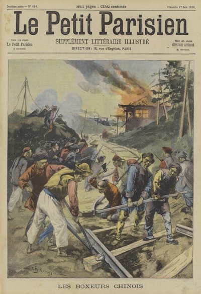 The Boxers in China by Fortune Louis Meaulle