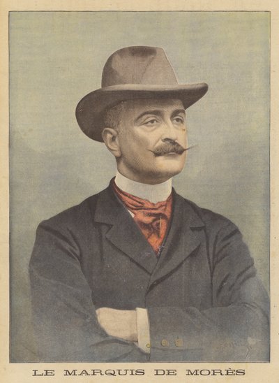 The Marquis de Mores by Fortune Louis Meaulle