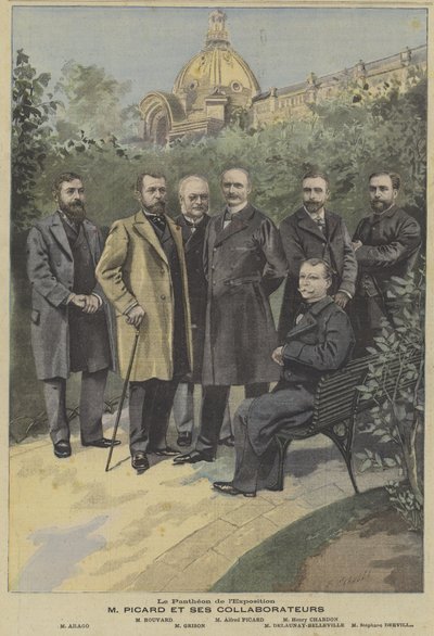 The Organisers of the 1900 Exposition Universelle in Paris by Fortune Louis Meaulle