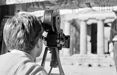 Film Shoots in the Valley of the Temples in Agrigento by Fosco Maraini