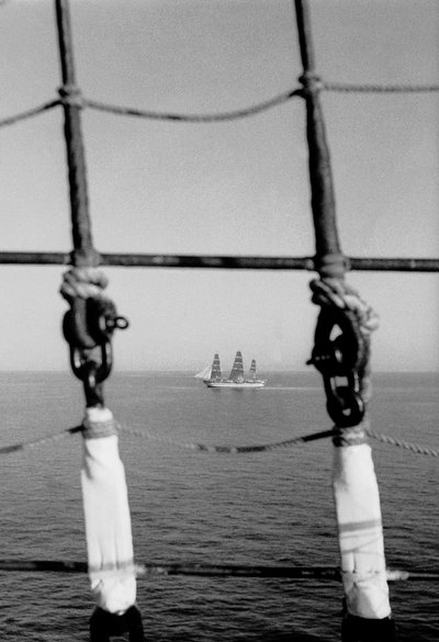 The Christopher Columbus at a Distance from Cyprus by Fosco Maraini