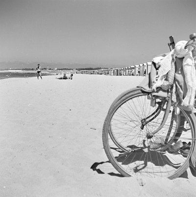 View of a Beach in Sicily by Fosco Maraini