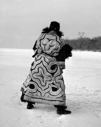 Village of Kotan; Rite of the Bear (Iyomante); Games of the Third Day, the Fight of the Girls by Fosco Maraini