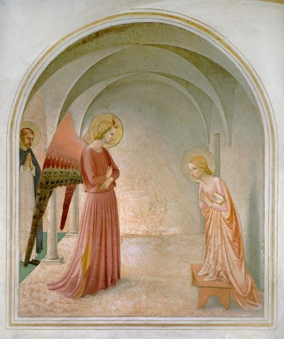 Cella 3: Annunciation by Fra (c.1387-1455) Angelico