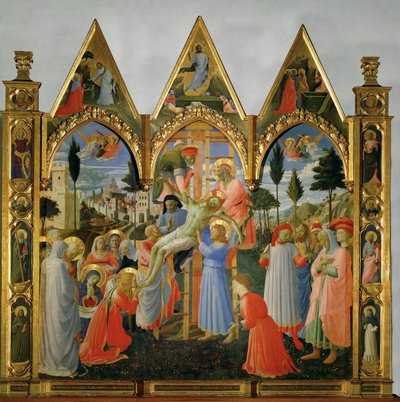 Descent from the Cross by Fra (c.1387-1455) Angelico