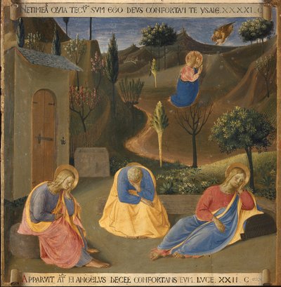 The Agony in the Garden of Gethsemane by Fra  Angelico
