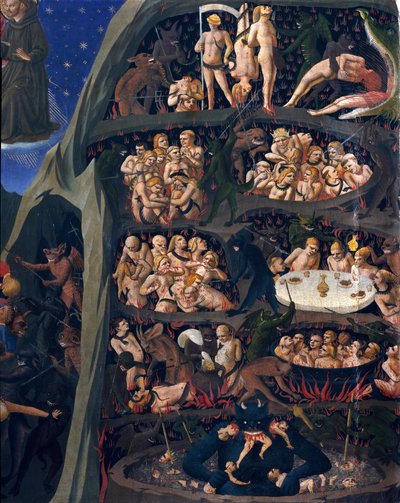 The Final Judgment: Hell by Fra  Angelico