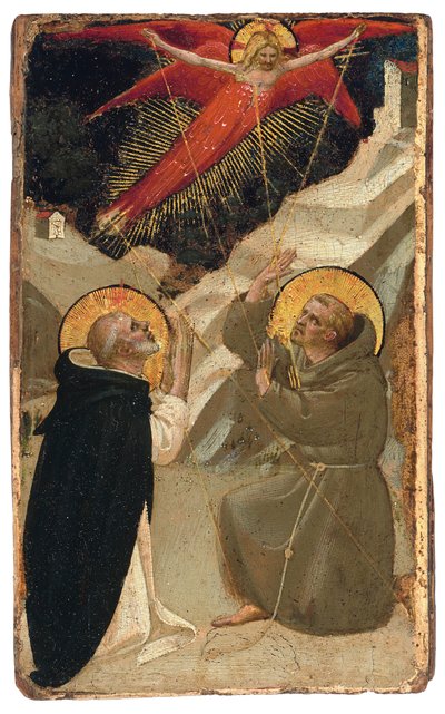 Saint Dominic and the Stigmatization of Saint Francis by Fra Angelico
