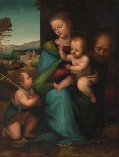 The Holy Family with Saint John the Baptist, c.1505-1515 by Fra Bartolommeo