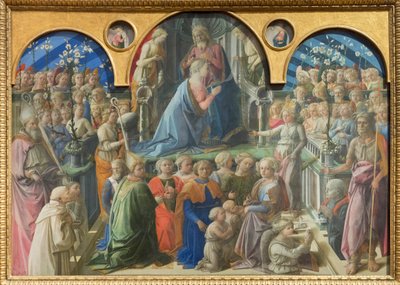 Coronation of the Virgin by Fra Filippo Lippi