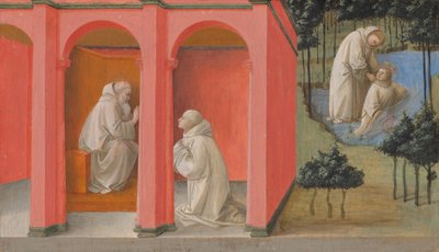 Saint Benedict Orders Saint Maurus to Rescue Saint Placidus by Fra Filippo Lippi