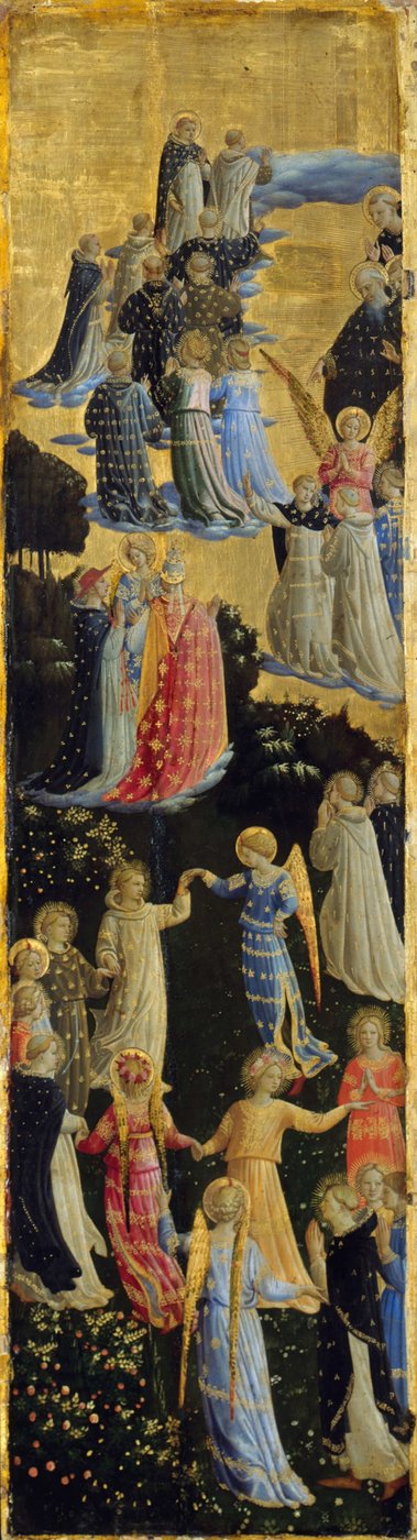 The Last Judgment Winged Altar, Left Panel by Fra Giovanni Angelico da Fiesole