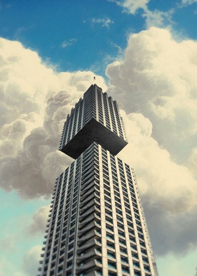 Skyward City Geometry by Fran Rodríguez