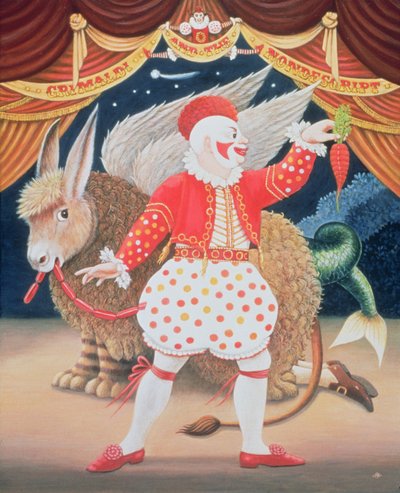 Grimaldi and the Nondescript, 1987 by Frances Broomfield