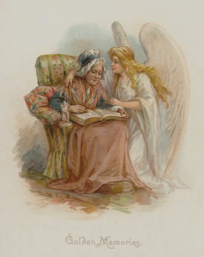 Golden memories (chromolithograph) by Frances Brundage