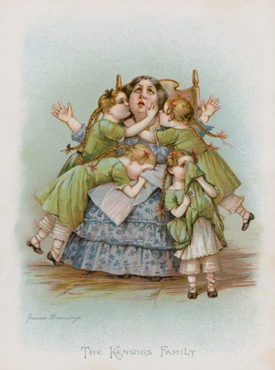 The Kenwigs Family by Frances Brundage