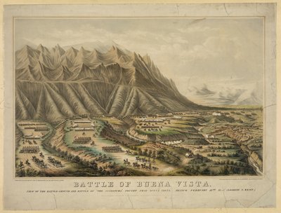 Preparations for the Battle of Buena Vista by Frances Flora Bond (c.1812 76) Palmer