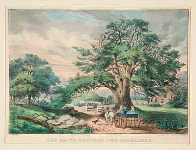 The Drive Through the Highlands by Frances Flora Bond Palmer
