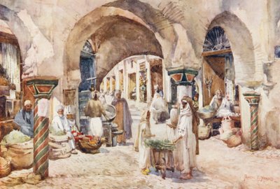 Souk el Attarin, Tunis by Frances Nesbitt