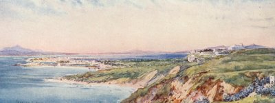 The Site of Carthage from Sidi Bou Said by Frances Nesbitt