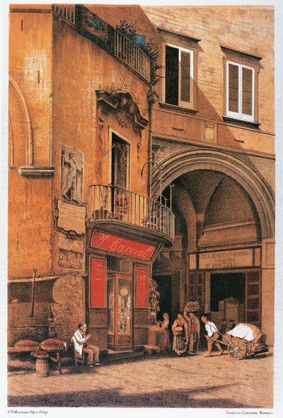 Sedile di Porto Street, Naples by Francesco Aversano