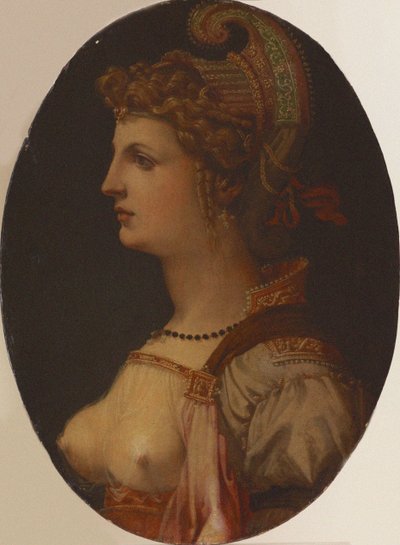 Ideal Portrait of a Lady, Portrait of Vittoria Colonna by Francesco Bacchiacca