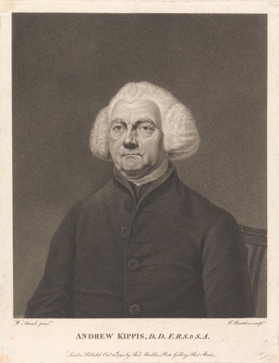Andrew Kippis by Francesco Bartolozzi