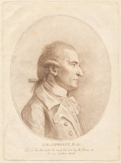 G. B. Cipriani, R.A. by Francesco Bartolozzi