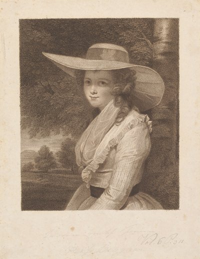 Lavinia Spencer (née Bingham), Countess Spencer by Francesco Bartolozzi