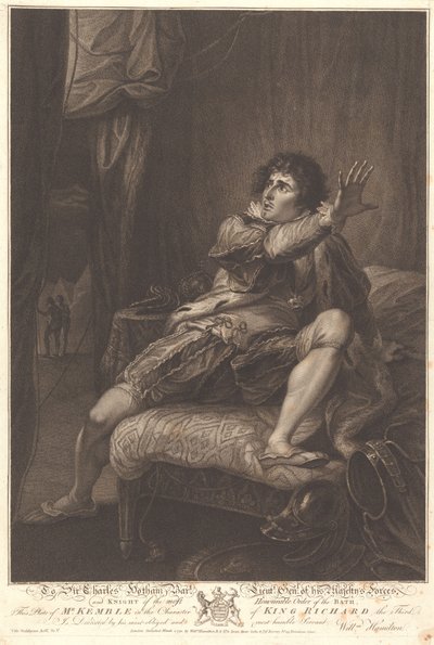 Mr. Keuible in the Character of King Richard III by Francesco Bartolozzi