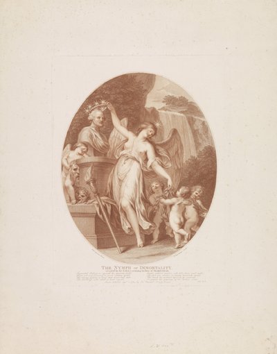 Nymph of Immortality by Francesco Bartolozzi