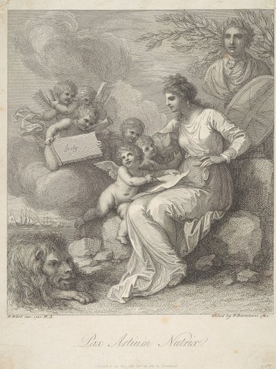 Peace, the Nurse of Arts by Francesco Bartolozzi