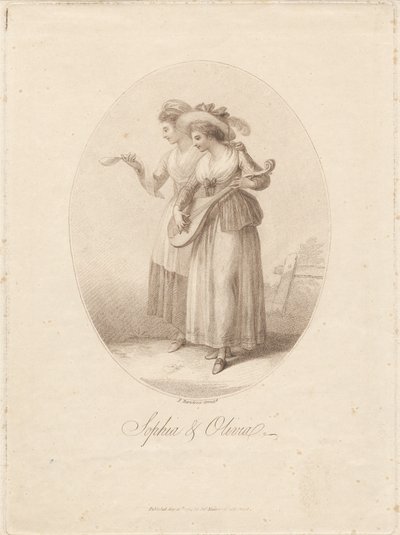 Sophia and Olivia by Francesco Bartolozzi