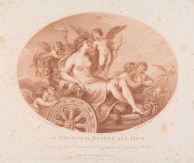 The Triumph of Beauty and Love by Francesco Bartolozzi
