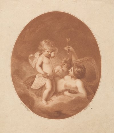 Venus Chiding Cupid by Francesco Bartolozzi