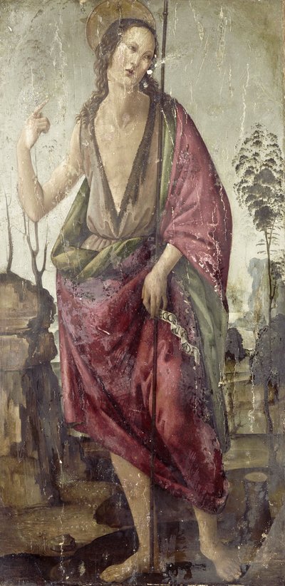 John the Baptist by Francesco Botticini