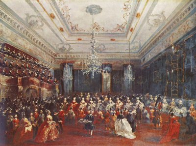 Venetian Gala Concert by Francesco Guardi