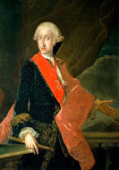 Portrait of Ferdinand I of Two Sicilies by Francesco Liani