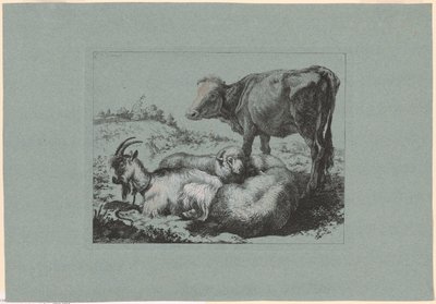 Plate 6, from The Set of 12 Pastoral Scenes by Francesco Londonio