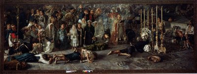 Il Voto (Fete in Homage to St Pantaleon July 27 in Miglianico, Italy) by Francesco Paolo Michetti