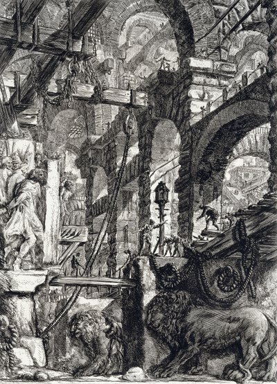Prison V by Francesco Piranesi