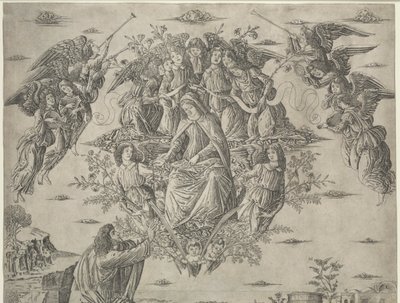 The Assumption of the Virgin by Francesco Rosselli