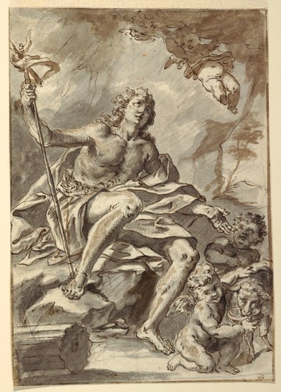 St. John the Baptist, ca. 1775 by Francesco Saverio Mergolo