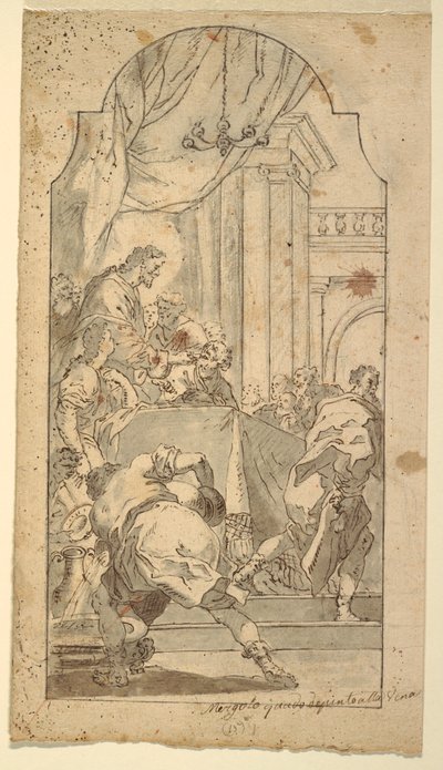 The Last Supper, 1746–86 by Francesco Saverio Mergolo