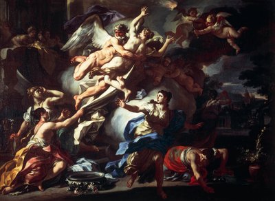 Boreas Raping Orythia by Francesco Solimena