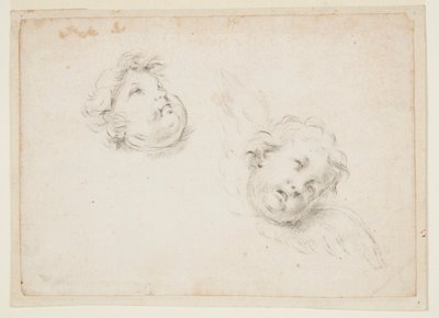 Study for Two Cherubim by Francesco Solimena