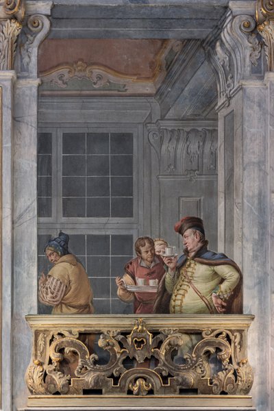 The Entrance Hall or Foyer by Francesco and Zugno Francesco Battaglioli